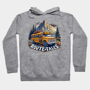 School bus, Route Tales Hoodie